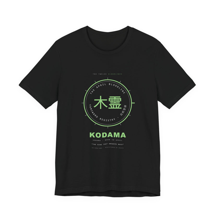 KODAMA Bloodline Tee — Born in April — view 1