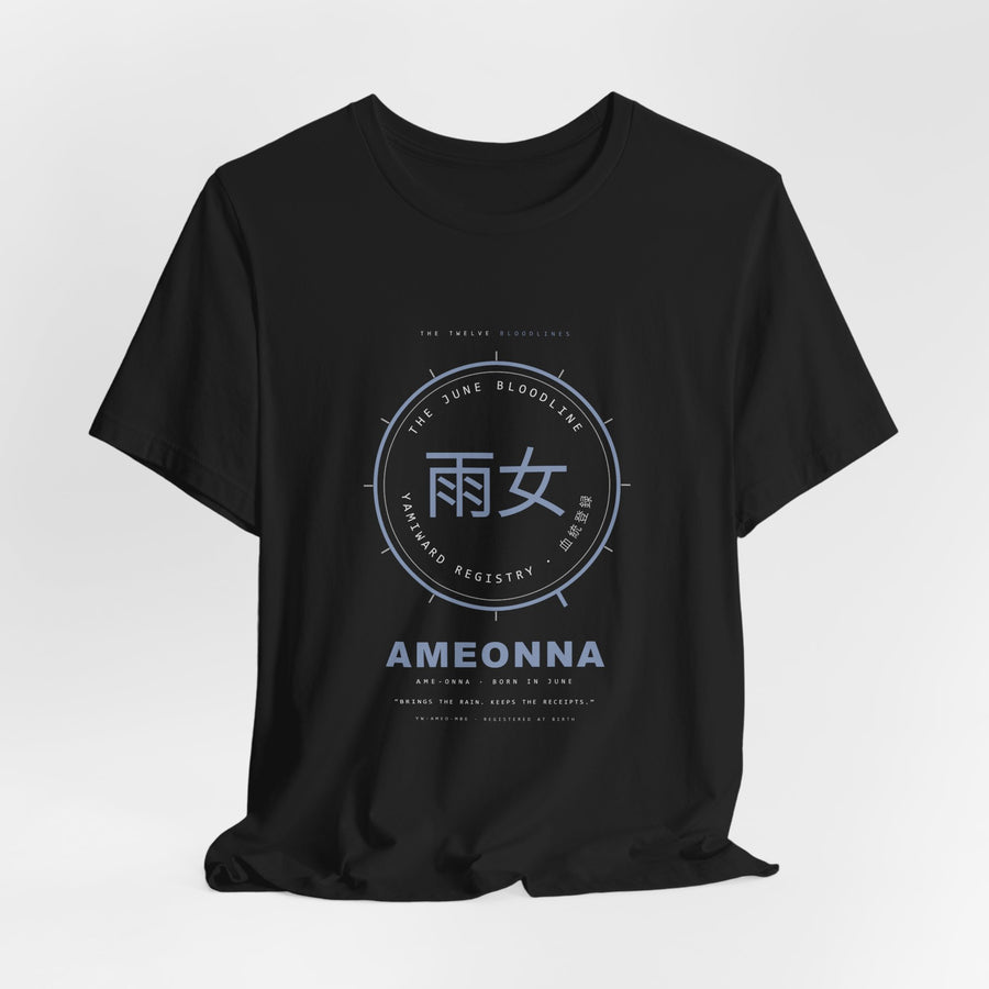 AMEONNA Bloodline Tee — Born in June — view 4