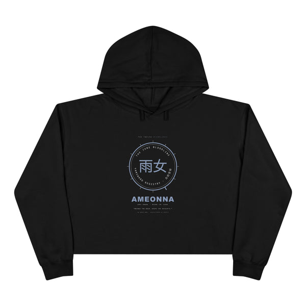 AMEONNA Bloodline Crop Hoodie — Born in June