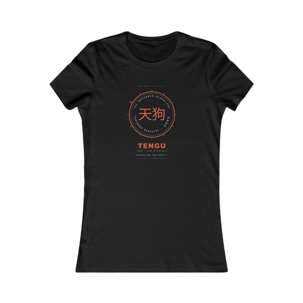 TENGU Bloodline Women's Fitted Tee — Born in November