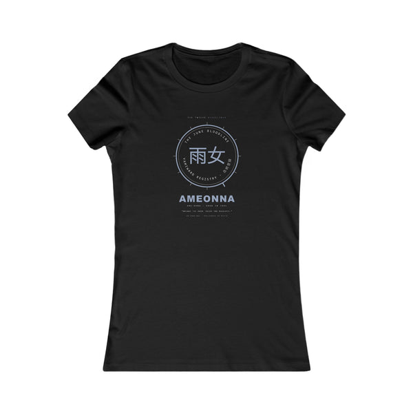 AMEONNA Bloodline Women's Fitted Tee — Born in June
