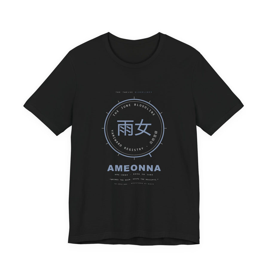 AMEONNA Bloodline Tee — Born in June — view 1