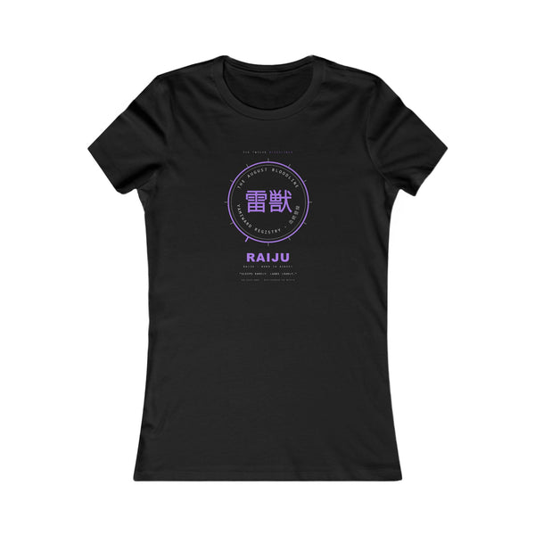 RAIJU Bloodline Women's Fitted Tee — Born in August