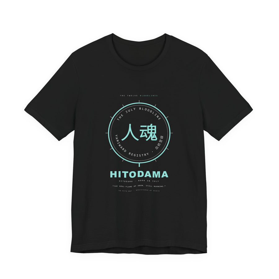 HITODAMA Bloodline Tee — Born in July — view 1
