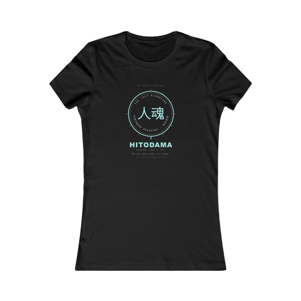 HITODAMA Bloodline Women's Fitted Tee — Born in July