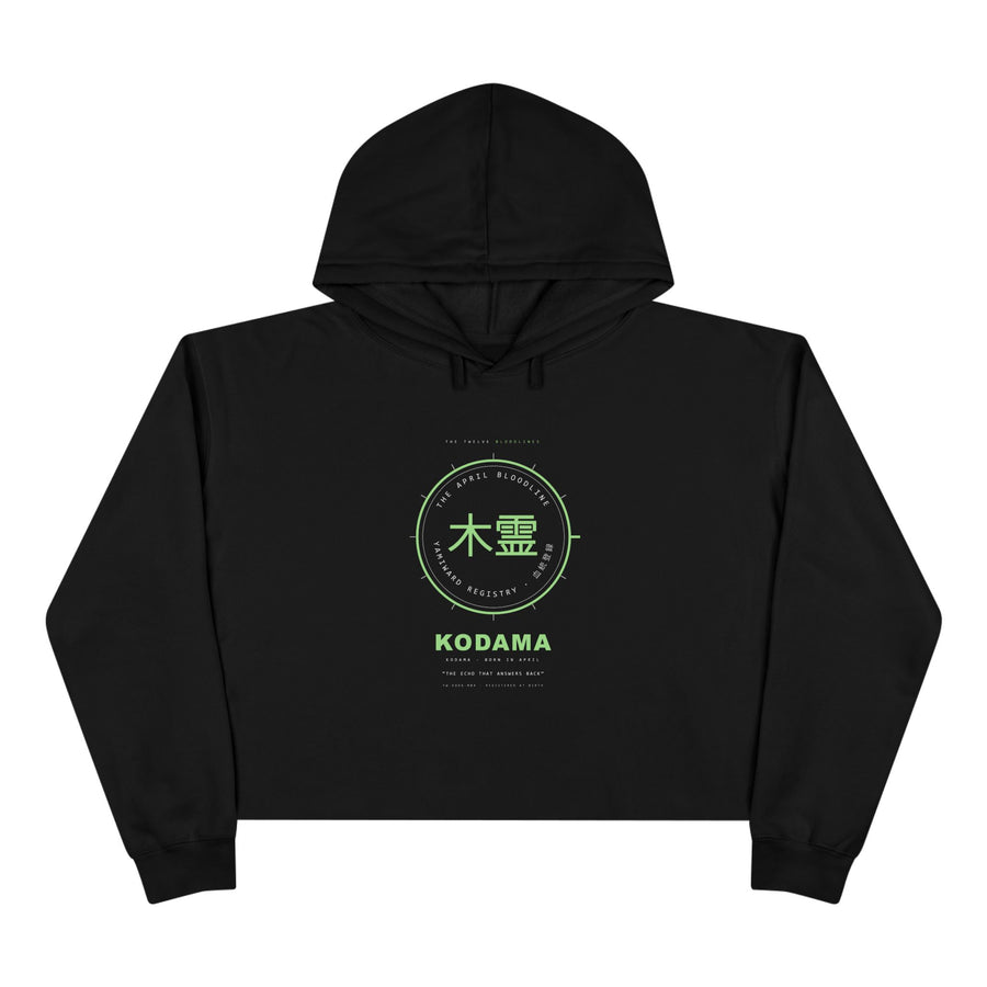 KODAMA Bloodline Crop Hoodie — Born in April — view 1