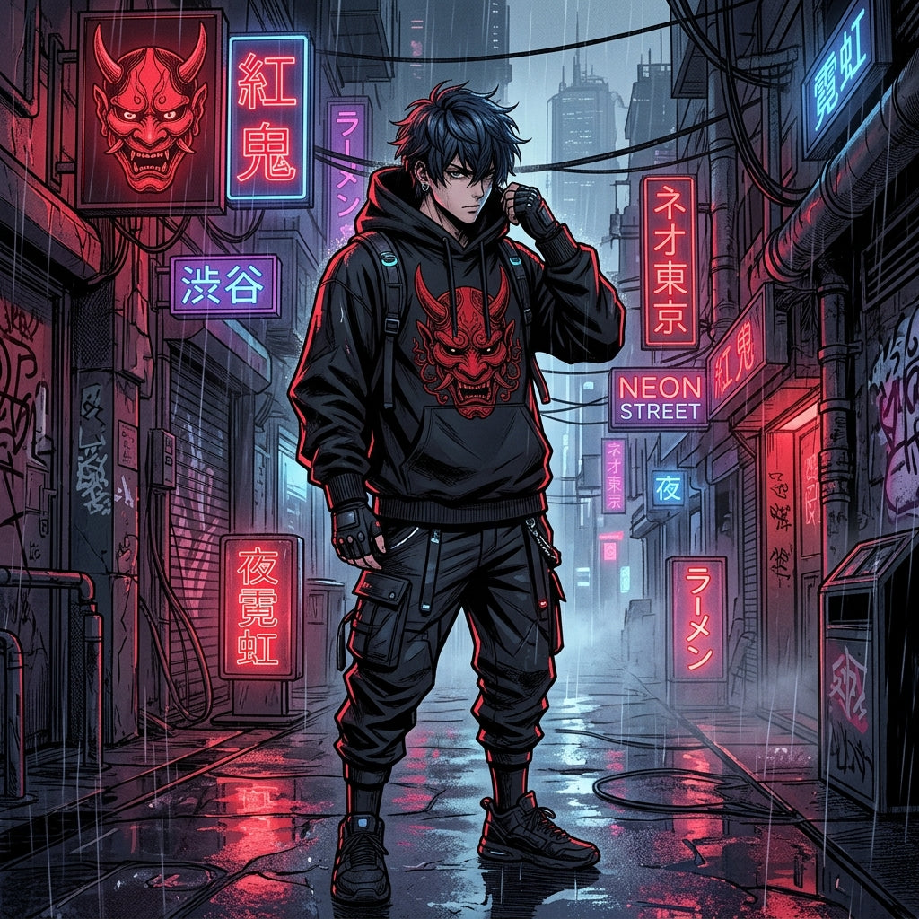 Yamiward Model Hoodie